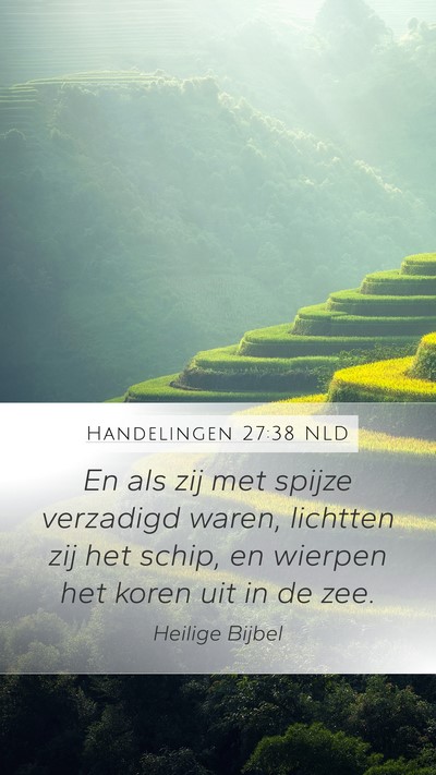 Handelingen 27:38 NLD Bible Verse Image