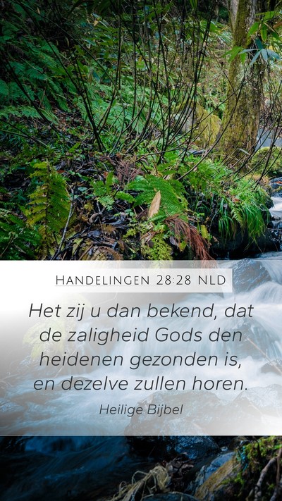 Handelingen 28:28 NLD Bible Verse Image