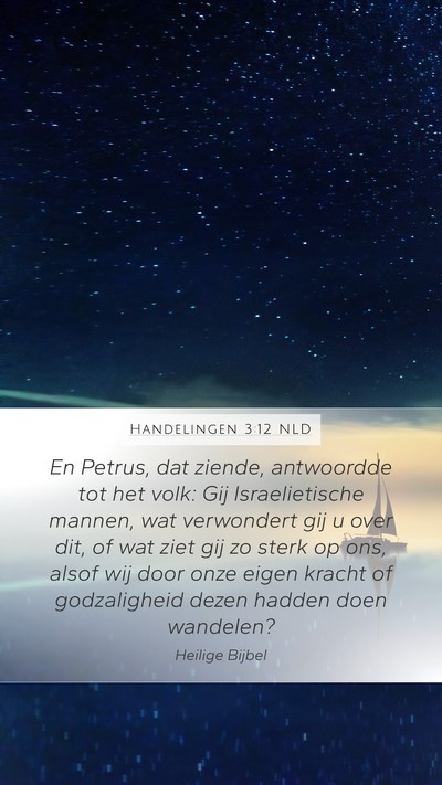 Handelingen 3:12 NLD Bible Verse Image