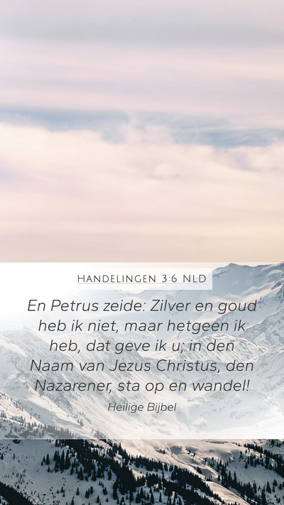Handelingen 3:6 NLD Bible Verse Image