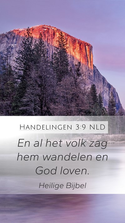 Handelingen 3:9 NLD Bible Verse Image