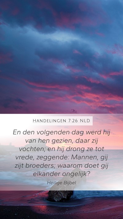 Handelingen 7:26 NLD Bible Verse Image