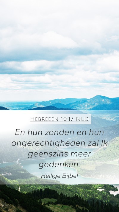 Hebreeën 10:17 NLD Bible Verse Image