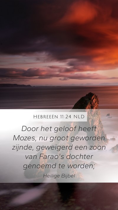 Hebreeën 11:24 NLD Bible Verse Image