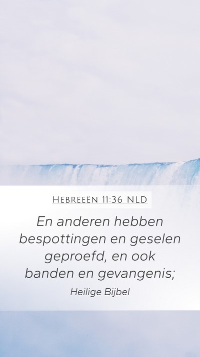 Hebreeën 11:36 NLD Bible Verse Image
