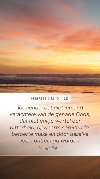 Hebreeën 12:15 NLD Bible Verse Image