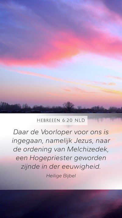 Hebreeën 6:20 NLD Bible Verse Image
