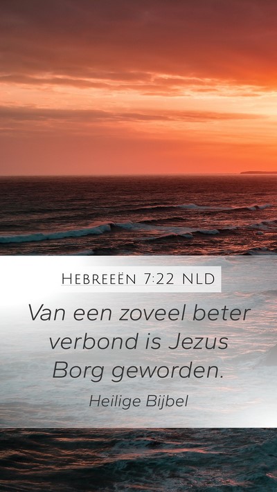 Hebreeën 7:22 NLD Bible Verse Image