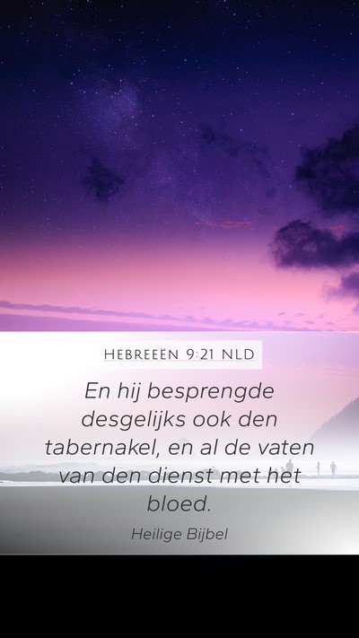 Hebreeën 9:21 NLD Bible Verse Image