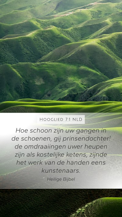 Hooglied 7:1 NLD Bible Verse Image