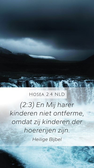 Hosea 2:4 NLD Bible Verse Image