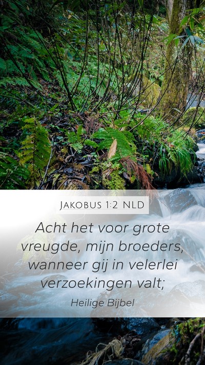 Jakobus 1:2 NLD Bible Verse Image