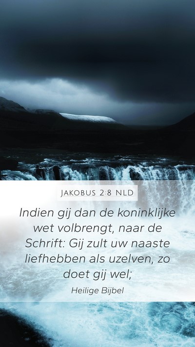 Jakobus 2:8 NLD Bible Verse Image