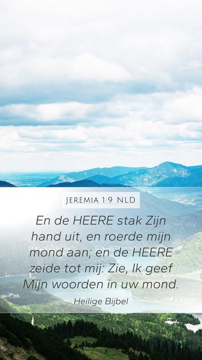 Jeremia 1:9 NLD Bible Verse Image