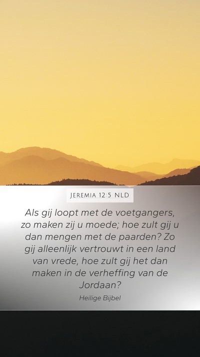 Jeremia 12:5 NLD Bible Verse Image