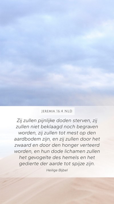 Jeremia 16:4 NLD Bible Verse Image