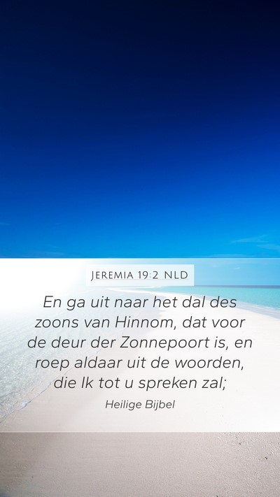 Jeremia 19:2 NLD Bible Verse Image