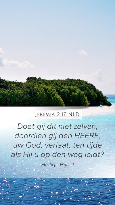 Jeremia 2:17 NLD Bible Verse Image