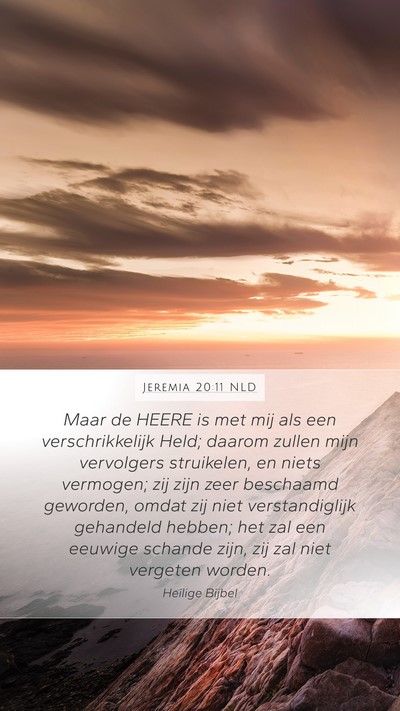 Jeremia 20:11 NLD Bible Verse Image