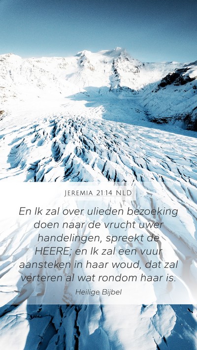 Jeremia 21:14 NLD Bible Verse Image