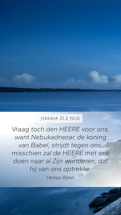 Jeremia 21:2 NLD Bible Verse Image