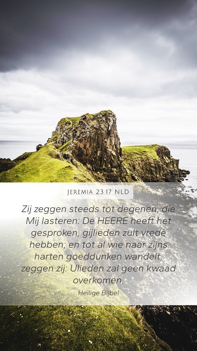 Jeremia 23:17 NLD Bible Verse Image