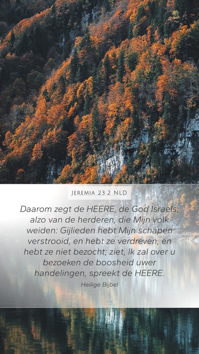 Jeremia 23:2 NLD Bible Verse Image