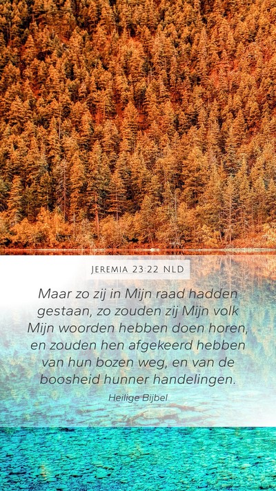 Jeremia 23:22 NLD Bible Verse Image