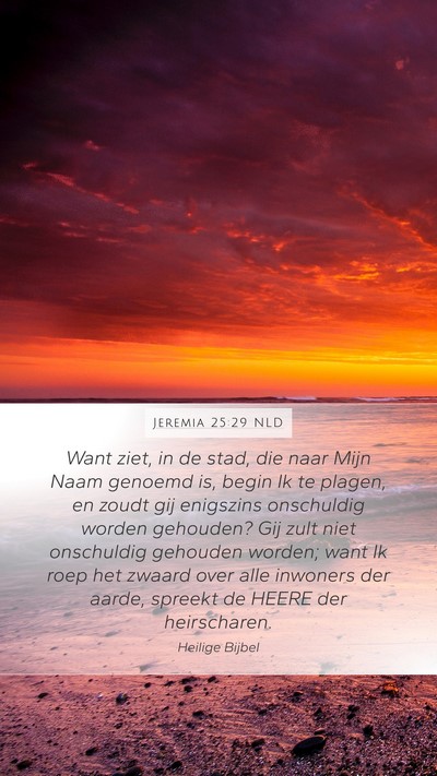 Jeremia 25:29 NLD Bible Verse Image