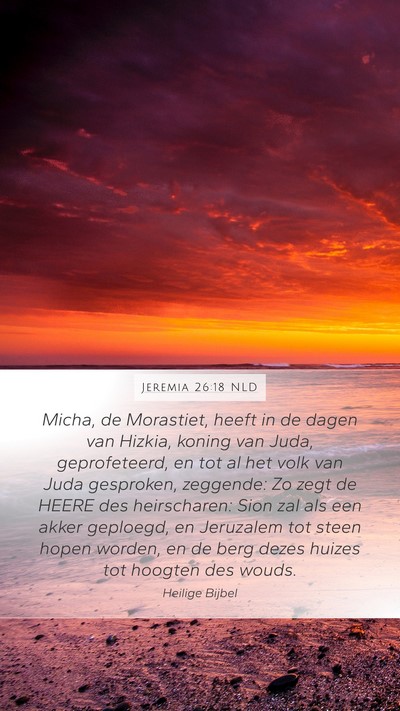 Jeremia 26:18 NLD Bible Verse Image