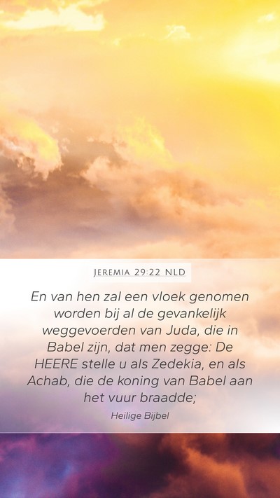 Jeremia 29:22 NLD Bible Verse Image