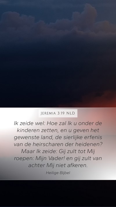 Jeremia 3:19 NLD Bible Verse Image