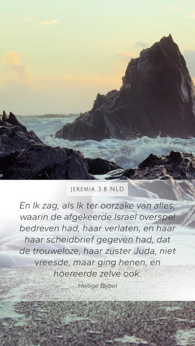 Jeremia 3:8 NLD Bible Verse Image