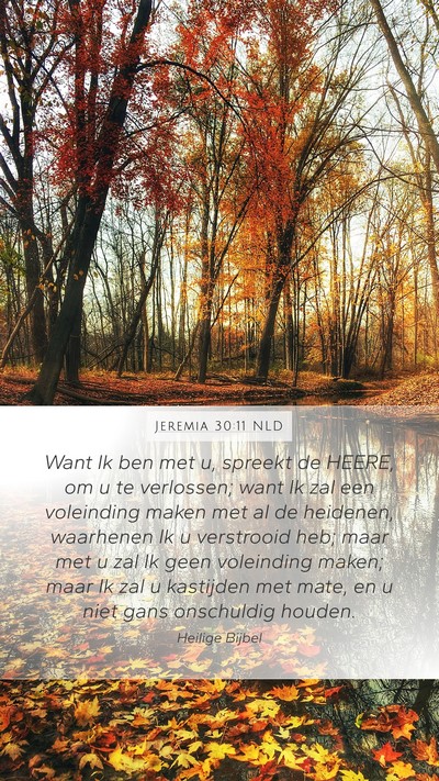 Jeremia 30:11 NLD Bible Verse Image