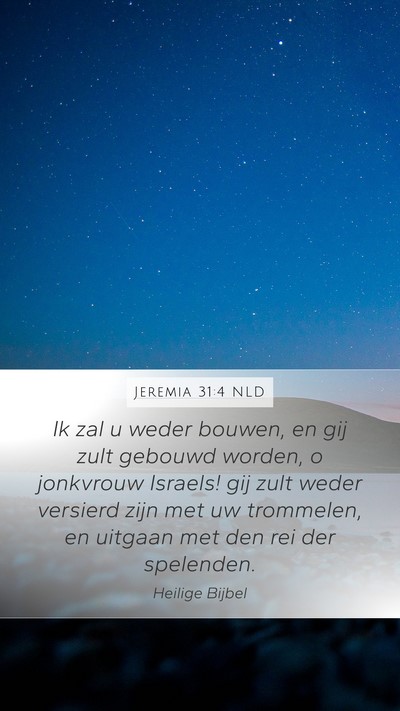 Jeremia 31:4 NLD Bible Verse Image