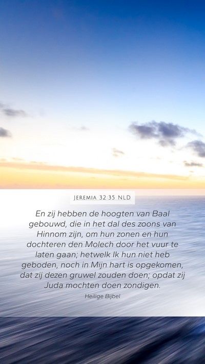 Jeremia 32:35 NLD Bible Verse Image