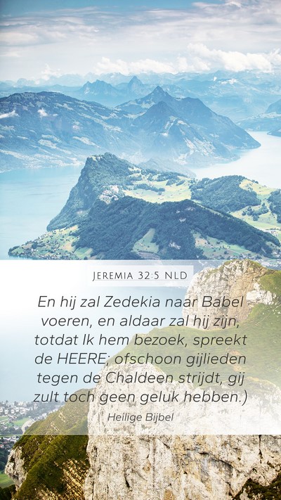 Jeremia 32:5 NLD Bible Verse Image
