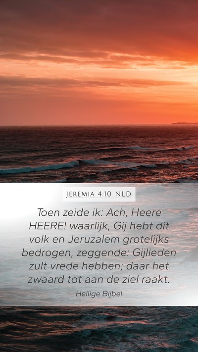 Jeremia 4:10 NLD Bible Verse Image
