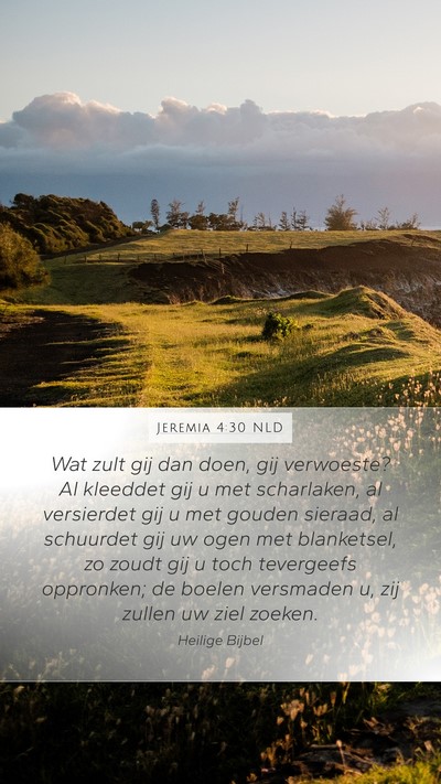 Jeremia 4:30 NLD Bible Verse Image