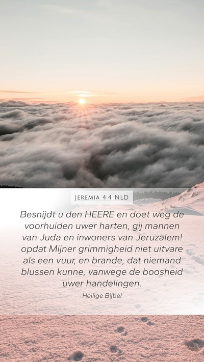 Jeremia 4:4 NLD Bible Verse Image