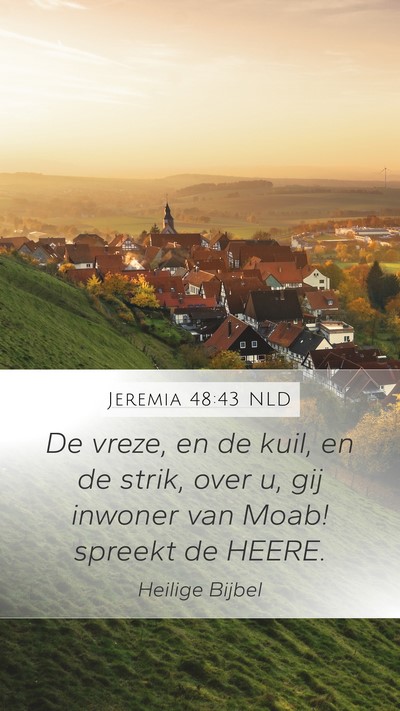 Jeremia 48:43 NLD Bible Verse Image