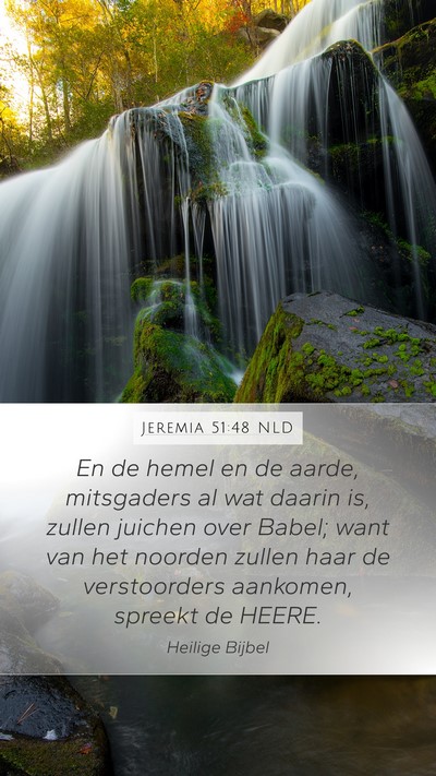 Jeremia 51:48 NLD Bible Verse Image