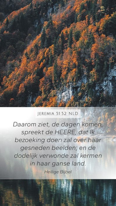Jeremia 51:52 NLD Bible Verse Image