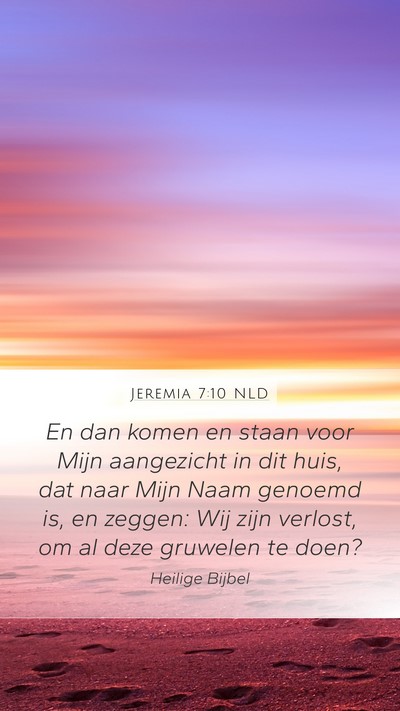 Jeremia 7:10 NLD Bible Verse Image