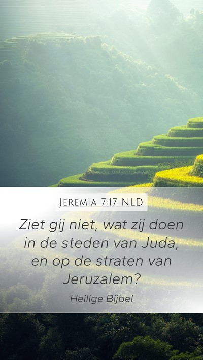 Jeremia 7:17 NLD Bible Verse Image