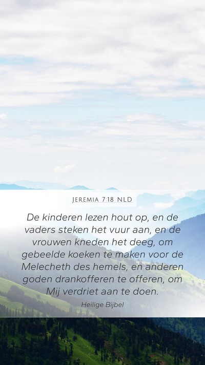Jeremia 7:18 NLD Bible Verse Image