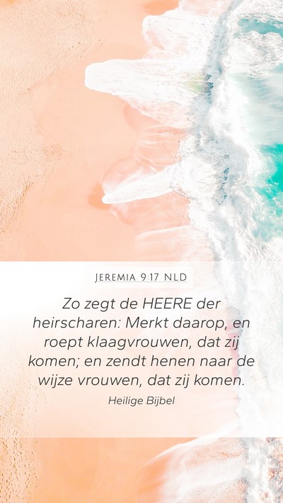 Jeremia 9:17 NLD Bible Verse Image