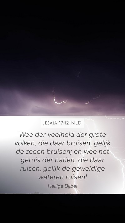 Jesaja 17:12 NLD Bible Verse Image