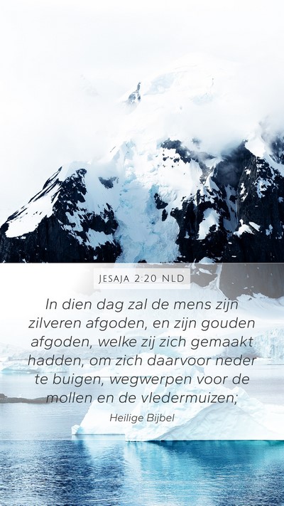 Jesaja 2:20 NLD Bible Verse Image