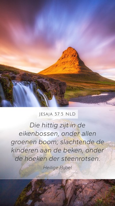 Jesaja 57:5 NLD Bible Verse Image
